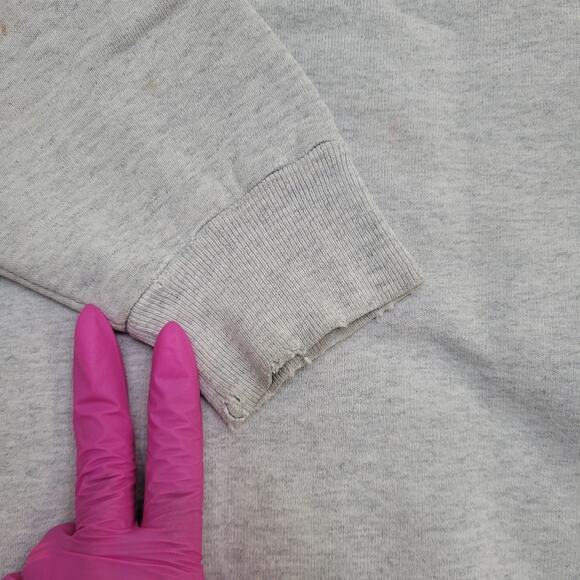 Vintage Looney-Tunes Taz Sweatshirt L/XL 23x22 Cropped - Picture 16 of 16